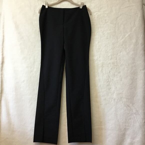 A.B.S. by Allen Schwartz Black Dress Pants with Split Hem - Picture 2 of 12